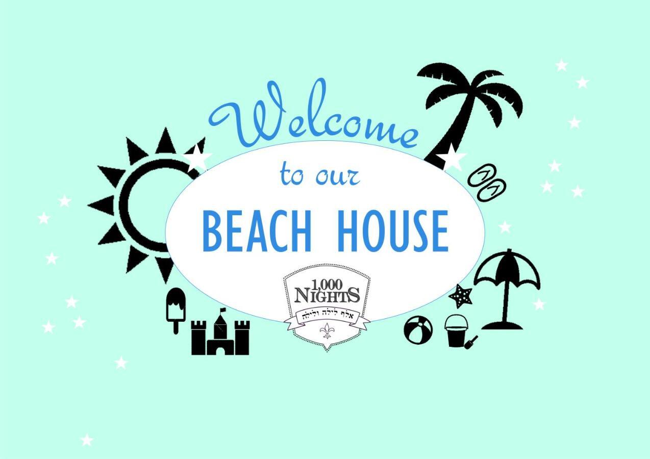 1000Nights Sea-Hut Appartement Tel Aviv Buitenkant foto